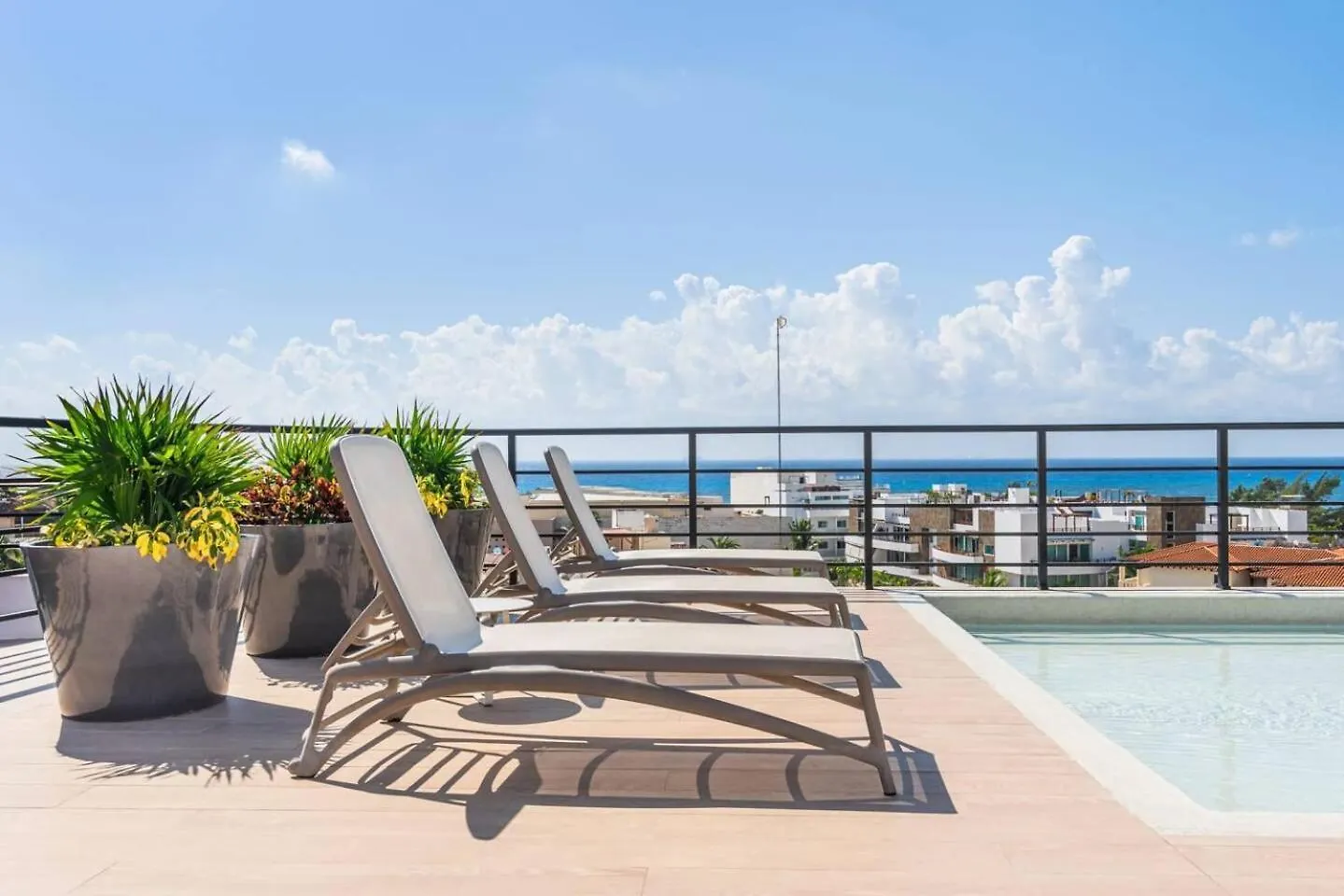 Beautiful Studio With Ocean View From The Rooftop Playa del Carmen