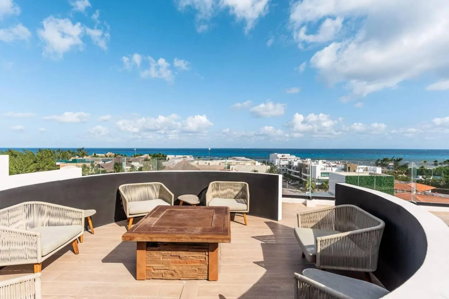 Beautiful Studio With Ocean View From The Rooftop Playa del Carmen 0*,  Mexico